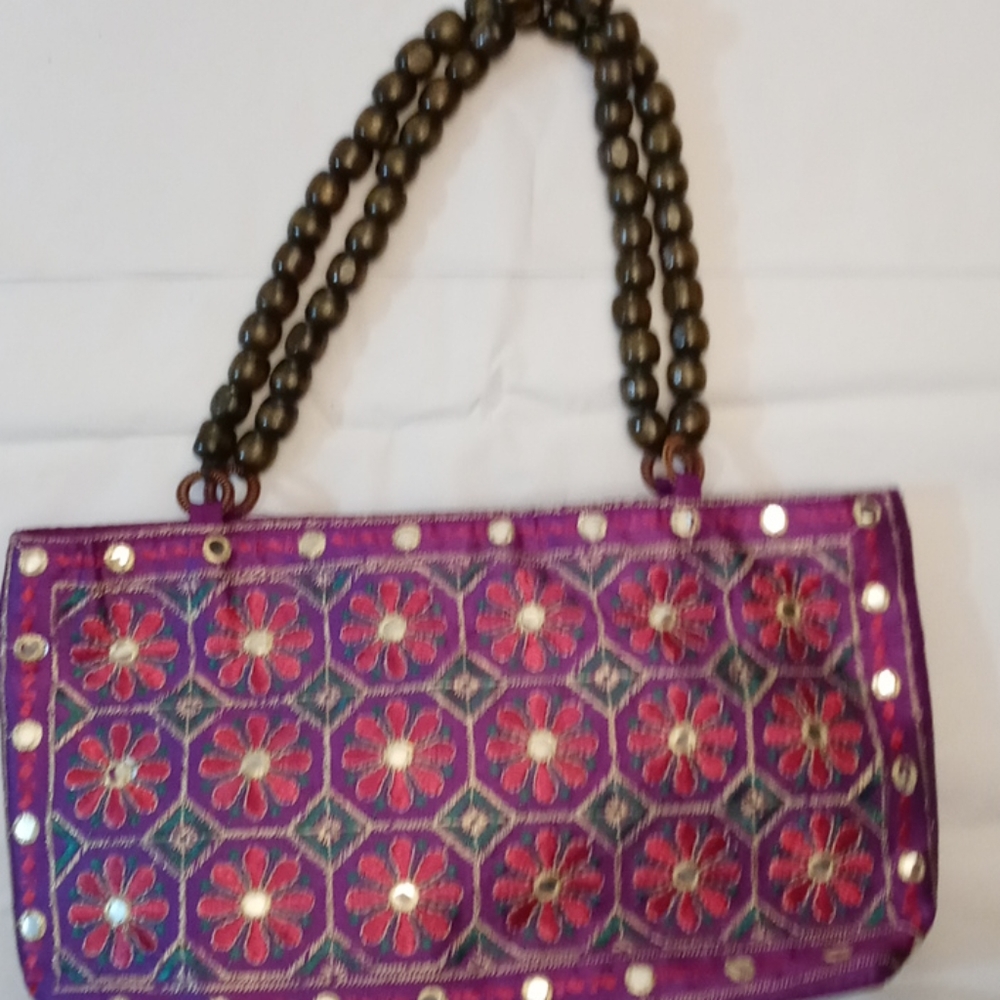 Purple Pakistan bag